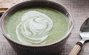 Кавказский суп с зеленью